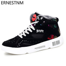 Load image into Gallery viewer, High Top Sneakers Warm Winter Plush