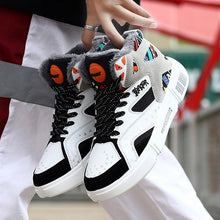 Load image into Gallery viewer, High Top Sneakers Warm Winter Plush